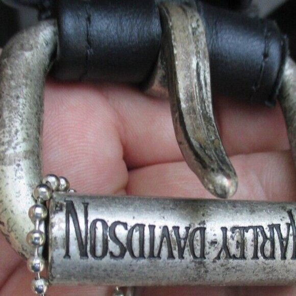 Men's Authentic Harley Davidson SHOVELHEAD Leather Chaps Lined, Large EUC​​​​​​​ - Picture 5 of 7